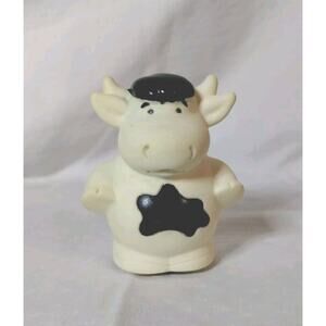 TOMY John Deere Animal Sounds Hayride REPLACEMENT Cow - White Brown - Animal